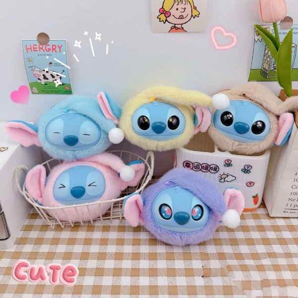 Producto - Monedero de peluche cabecita Stitch cada uno