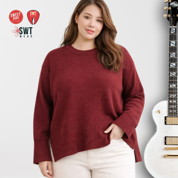 Producto - Sweater CHLOE Cuello Redondo Oversized