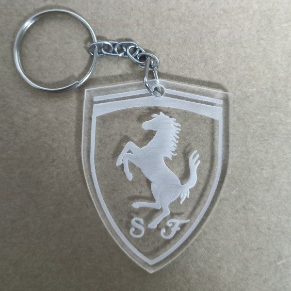 Producto - Llavero Ferrari acrílico