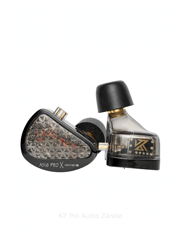 Producto - Auriculares KZ AS16 Pro X HI FI Black - in ears- monitor - 1
