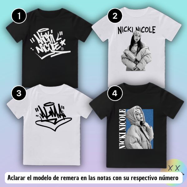Producto - Baby Tee Nicki Nicole #1