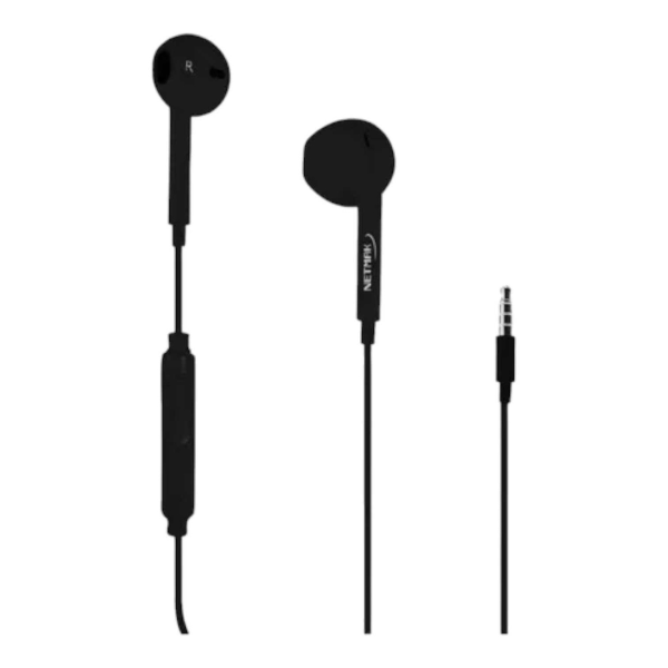 Producto - AURICULAR NETMAK IN-EAR NM-UR70 NEGRO