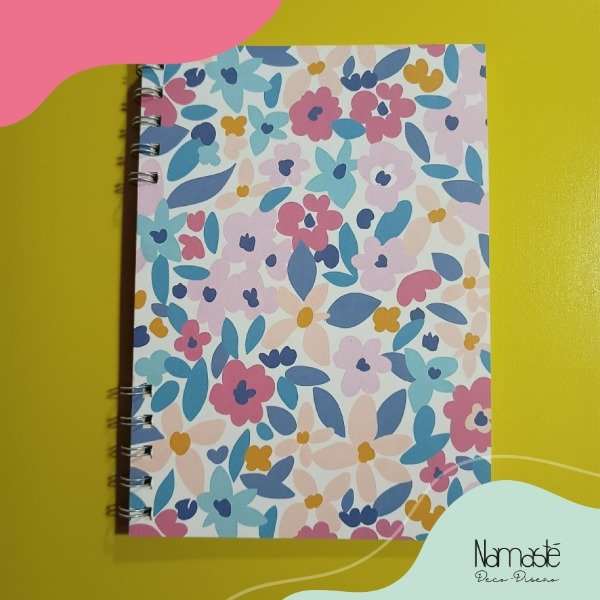 Producto - Cuaderno planificador Flores mod.2