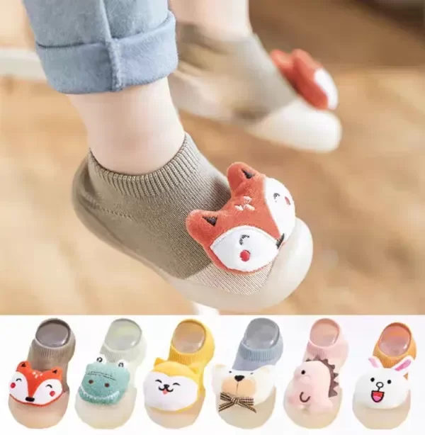 Producto - PANTUMEDIAS BEBE/NIÑO con animalito de peluche. Talle: 26/27 - 5