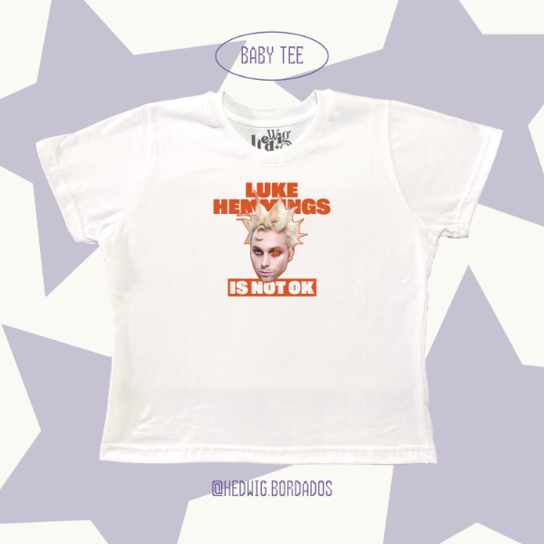 Baby tee 5SOS Luke is not ok — imagen 2