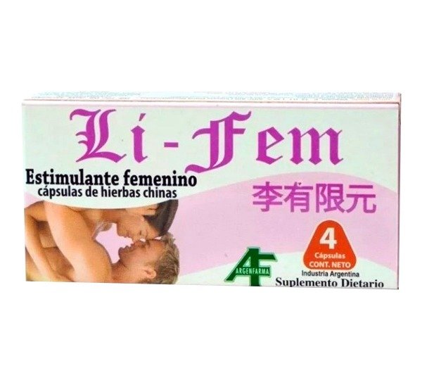Producto - LI FEM x 4 CAPSULAS