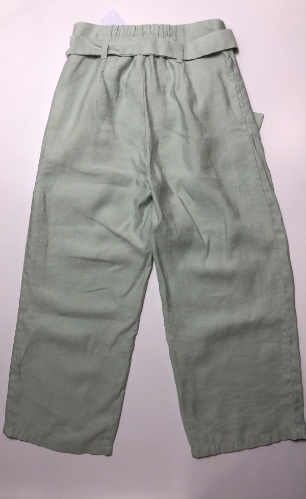 Producto - Pantalon Verde con lazo Zara 9 años - 2