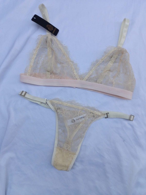 Conjunto de encaje andressa  t.85