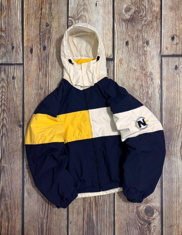 Producto - NAUTICA COMPETITION JACKET REVERSIBLE BIG FLAG 90s