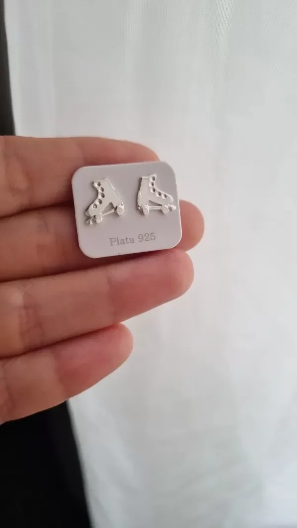 Producto - Patines plata 925