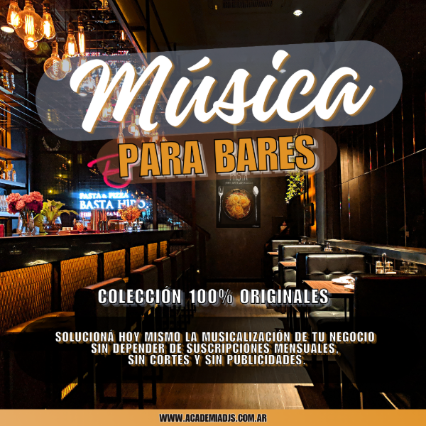 Producto - PACK DE MUSICA PARA BARES 2026