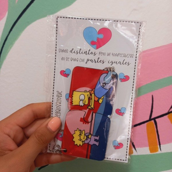 Llaveros para compartir 