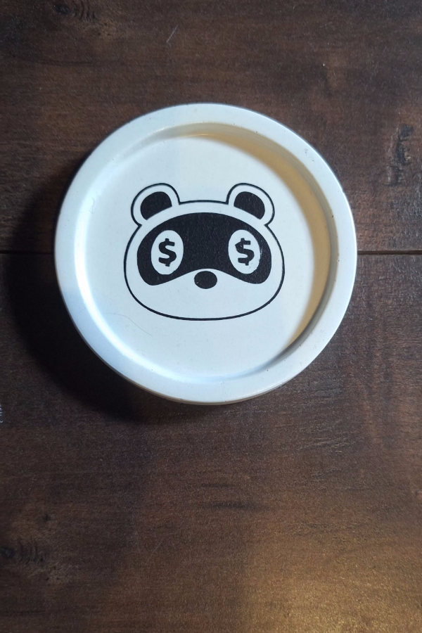 Producto - Posavasos Redondo Animal Crossing Nook Pesos