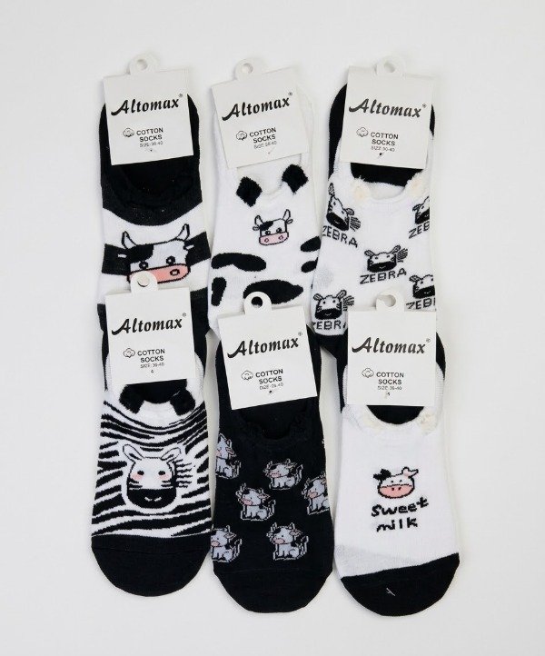 Producto - Zoquetes invisibles algodón MUU. Pack x3 - 0
