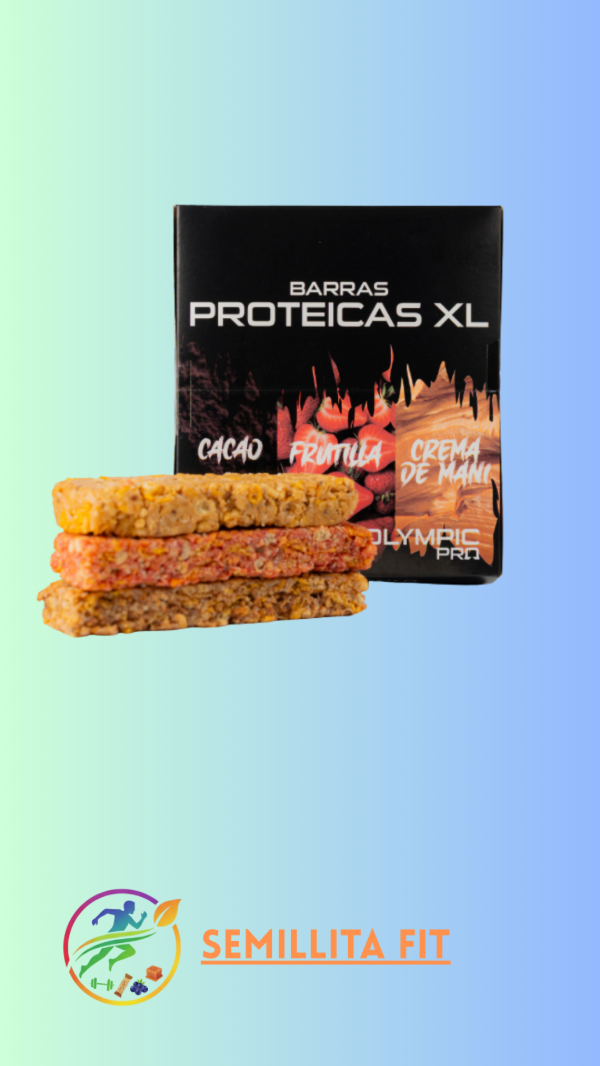 Producto - BARRITAS PROTEICAS OLYMPIC x 12u