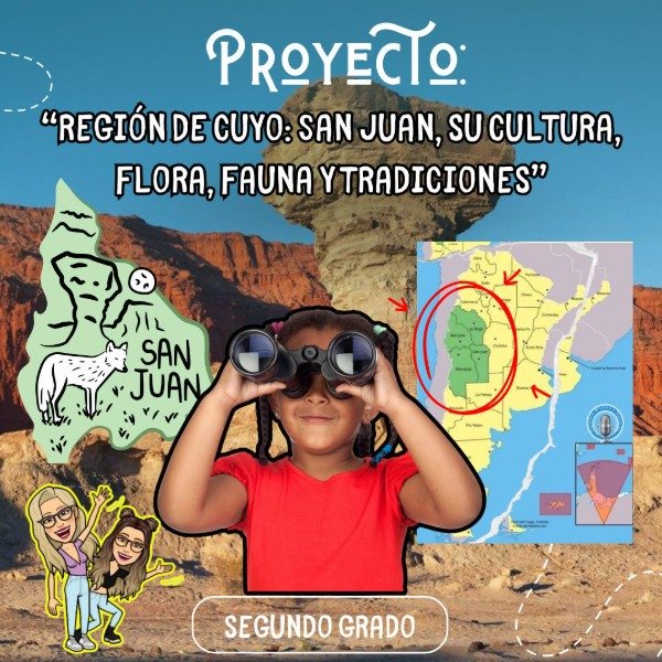 Producto - PROYECTO. REGIÓN DE CUYO. PROVINCIA DE SAN JUAN. SEGUNDO GRADO