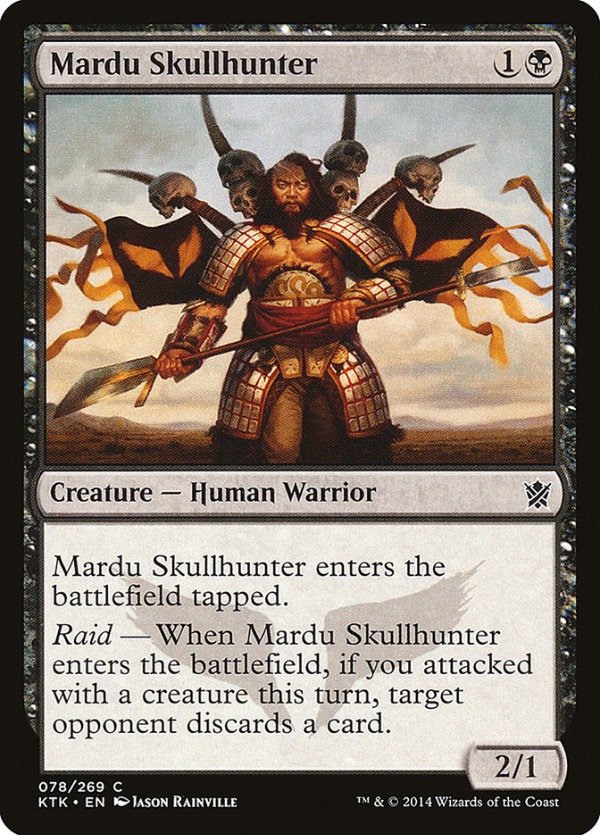 Producto - Mardu Skullhunter  Khans of Tarkir