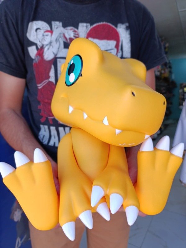 Producto - Figura Agumon Escala 1/1 - Digimon (37cm)