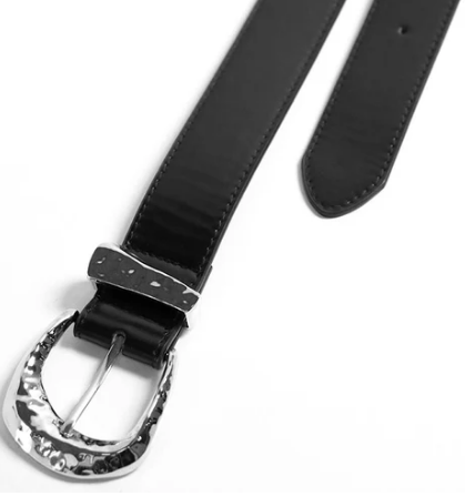 Producto - Cinto negro con hebilla
