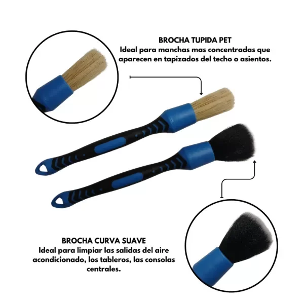 Producto - SET BROCHAS INTERCAMBIABLES USO PROFESIONAL - LAFFITTÉ - 3