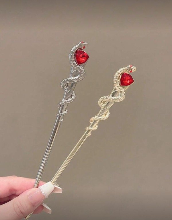 Producto - Horquilla snake rubi