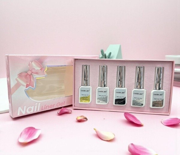 Producto - Caja esmalte CHARM LIMIT linners x5