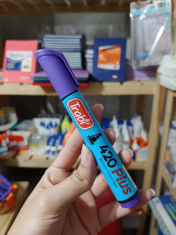 Producto - Marcador Trabi 420 al Agua Violeta