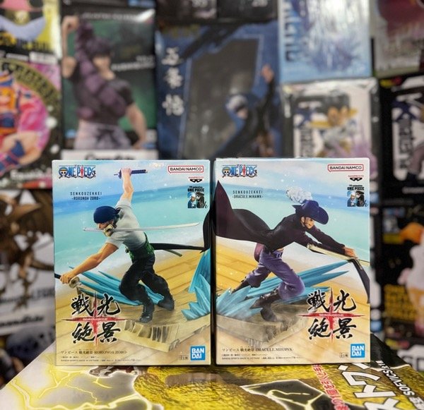 Producto - Roronoa Zoro / Dracule Mihawk - One Piece Senkouzekkei