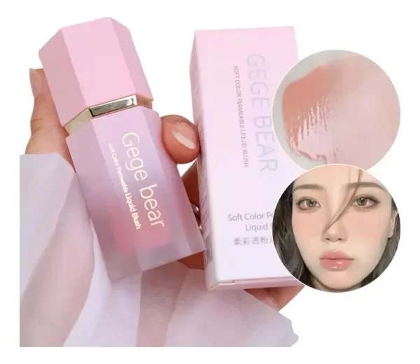Producto - Rubor Liquido 3 En 1 ( Sombra Y Labial) - Gege Bear
