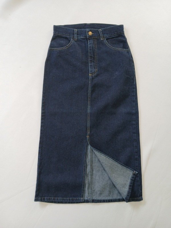 Producto - Falda Sofia Jean Azul