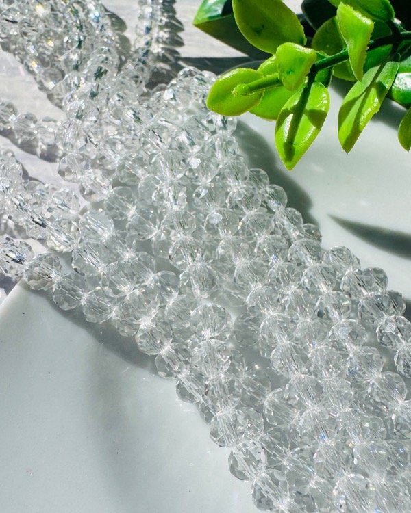 Producto - TIRA CRISTAL DE ROCA CRISTAL 6MM