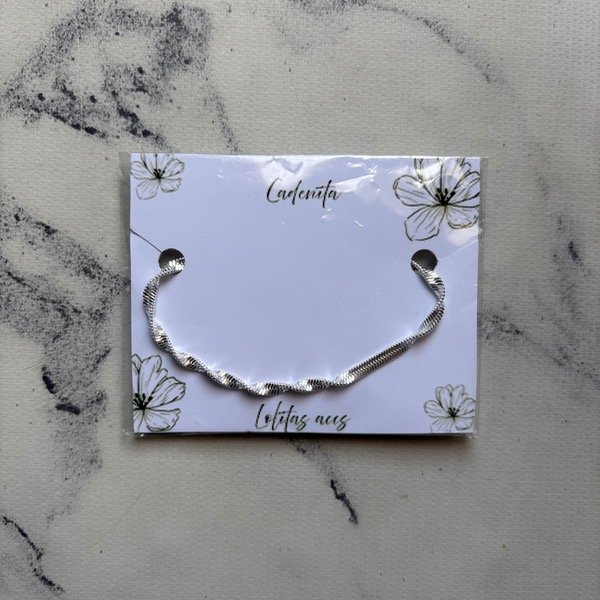 Producto - Cadenita torzada