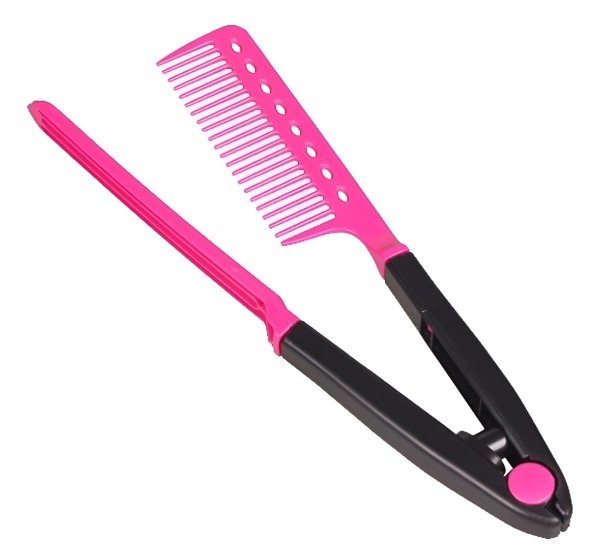 Producto - Peine para planchar el pelo color azul