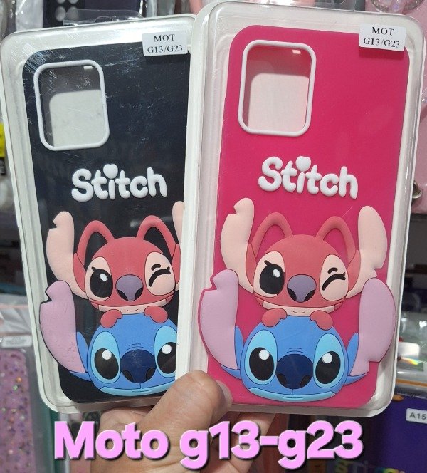 Producto - Fundas silicona Stich. Moto g13-g23 - 1