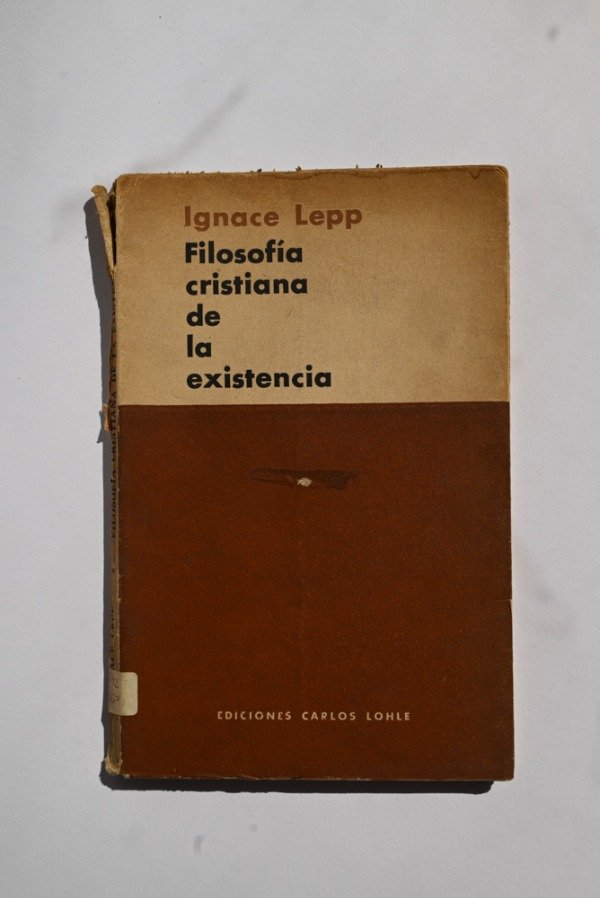 Producto - Filosofia cristiana de la existencia