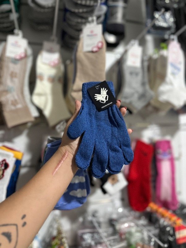 Producto - Guantes azul mujer