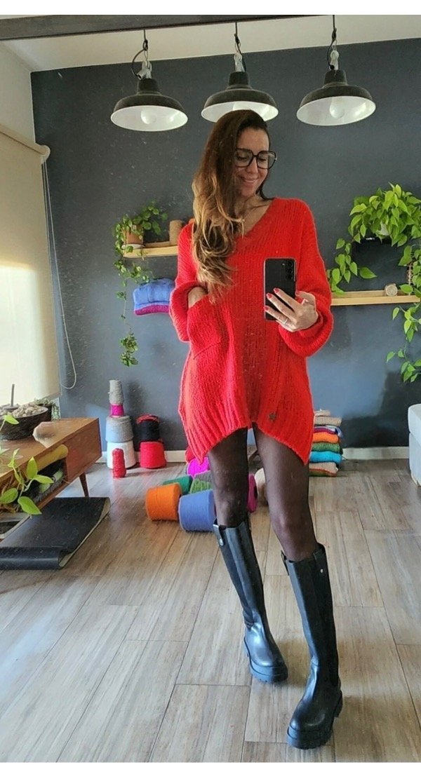 Producto - Sweater Dharma Rojo