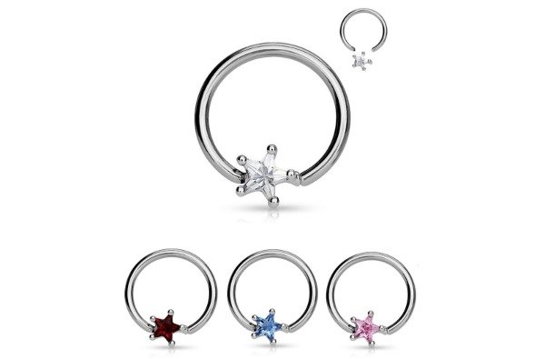 Producto - Clicker bcr estrella strass engarzado