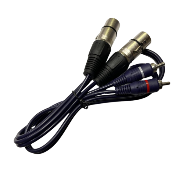 Producto - CABLE - RCA/CANON HEMBRA "JAHRO"