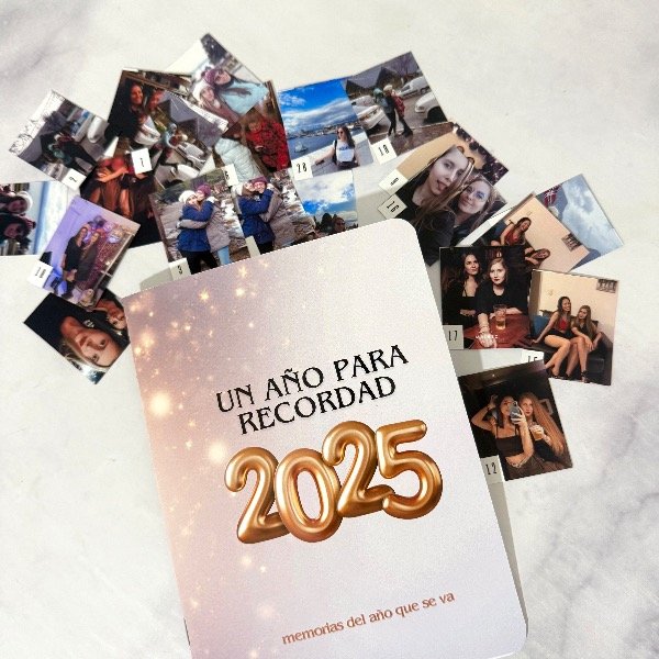 Producto - Álbum de fin de año - Un año para recordar