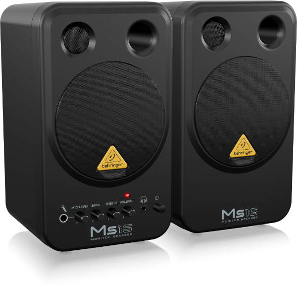 Producto - Monitores De Estudio Behringer Ms16 Activos 2 Vias Activo