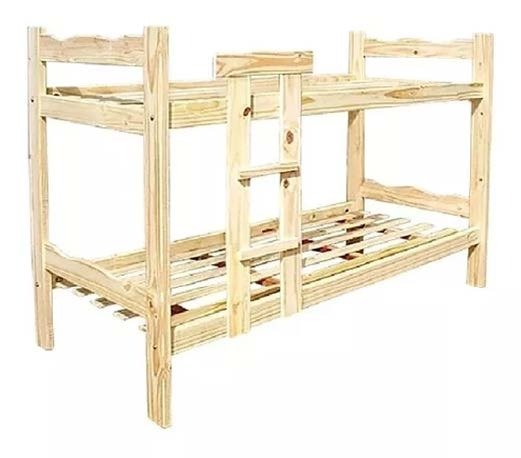 Producto - Cama Cucheta-Marinera de Pino Premium
