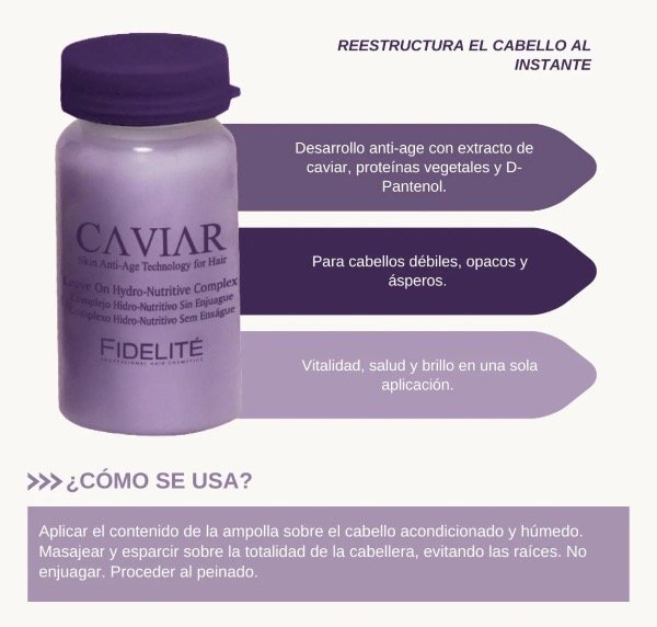 Producto - AMPOLLA DE CAVIAR FIDELITE
