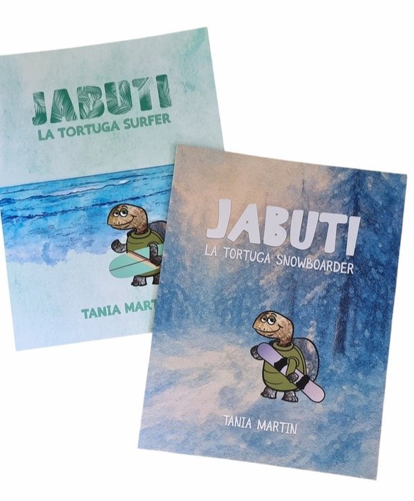 Producto - Pack x 2 libros, Jabuti la Tortuga Surfer y Jabuti la Tortuga Snowboarder