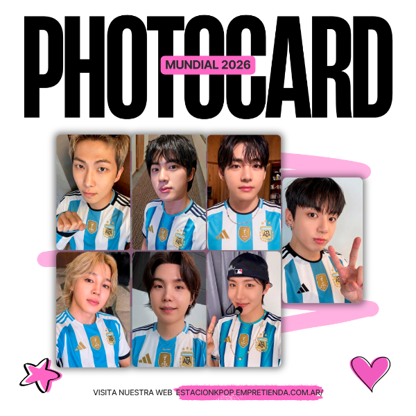 Producto - SET PHOTOCARDS BTS ARGENTINA