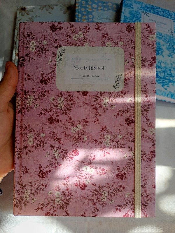 Producto - Cuaderno A5 rosa vintage - 5