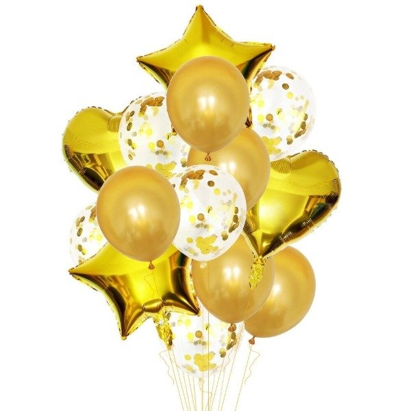 Producto - Set Blister Globos con Confetti x14 un - 2