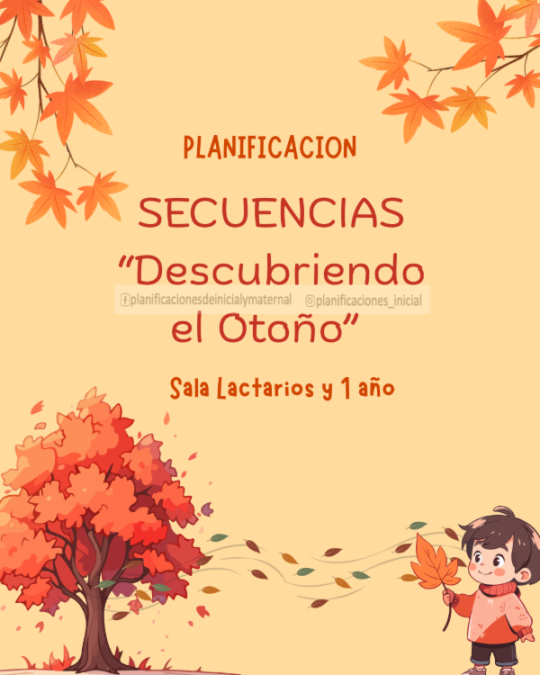 Producto - Secuencias "Descubriendo el Otoño"