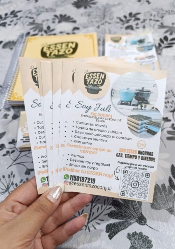 Producto - 500 VOLANTES SIMPLE FAZ