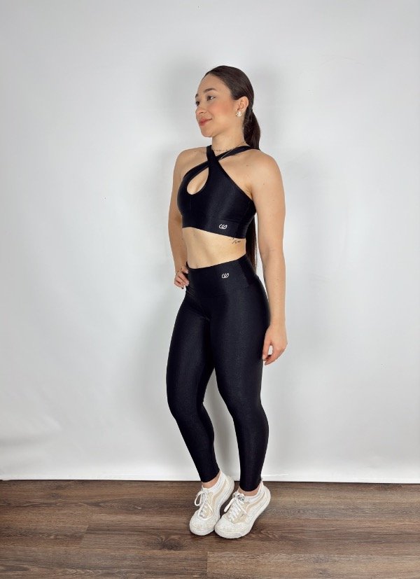 Producto - Conjunto 3 en 1 / Legging y Top - Negro